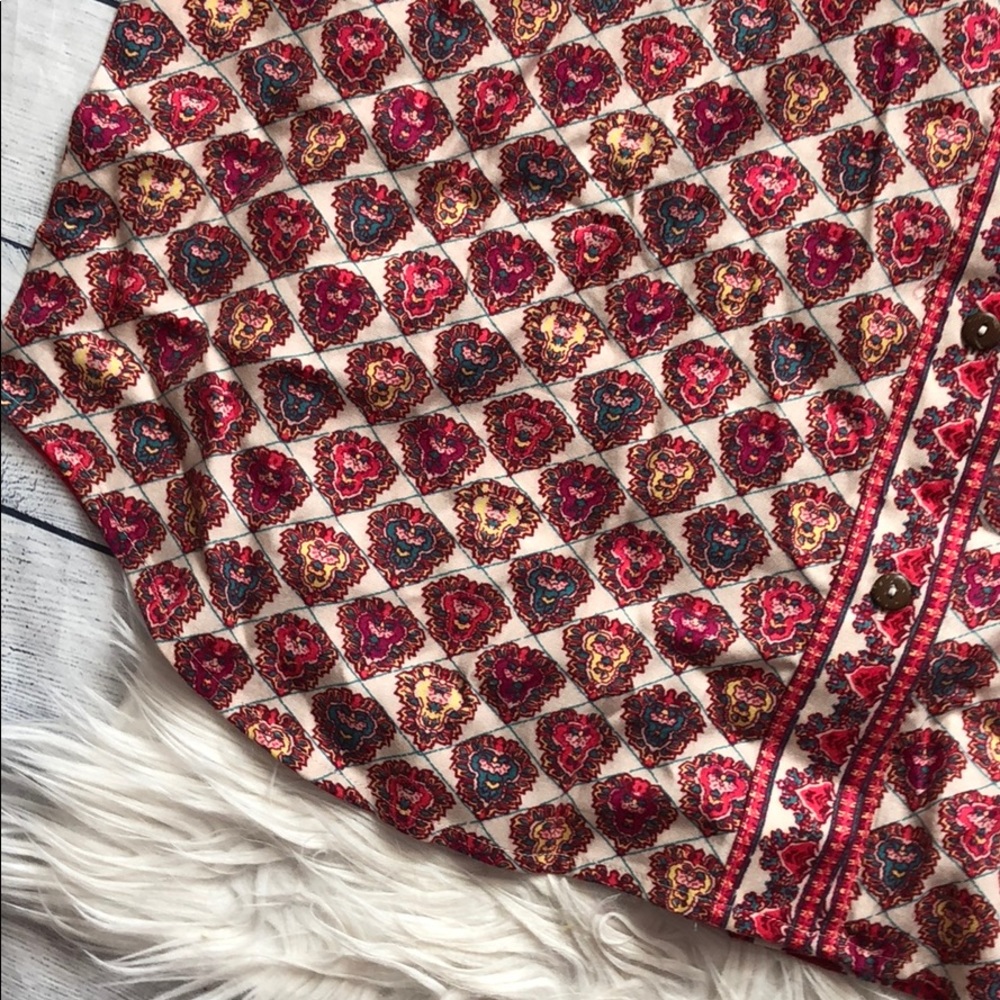 NWT Free People Happy Holibabe Pattern Sleep Shirt - Picture 9 of 13
